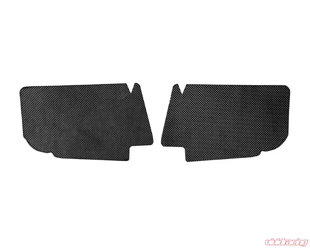 Corsa Black Out Heat Protection Shields Chevrolet Corvette C8 6.2L V8 2020-2023