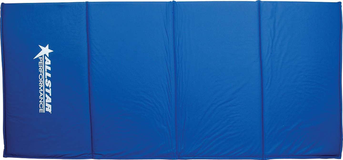 ALLSTAR, Track Mat, 52 x 24 in, Vinyl Outer, Blue, Each