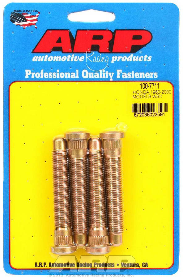 ARP 100-7711 Wheel Stud Kit - M12x1.5 2.850/.485 Knurl