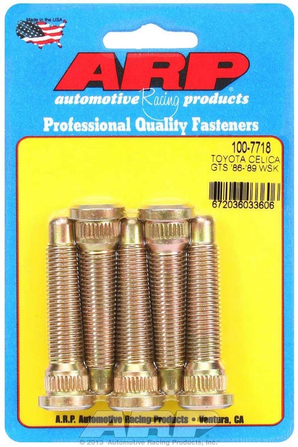 ARP 100-7718 Wheel Stud Kit - Toyota Celica GTS