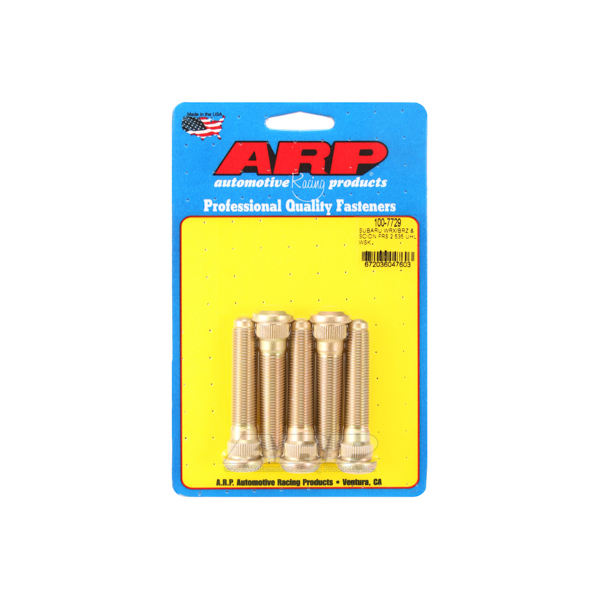 ARP 100-7729 12mm x1.25 x 2.535 Wheel Stud Kit (5pk) Subaru