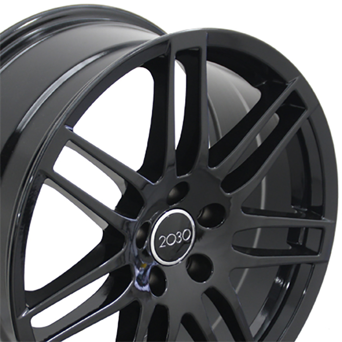 18" Replica Wheel fits Audi A3,  AU05 Black 18x8