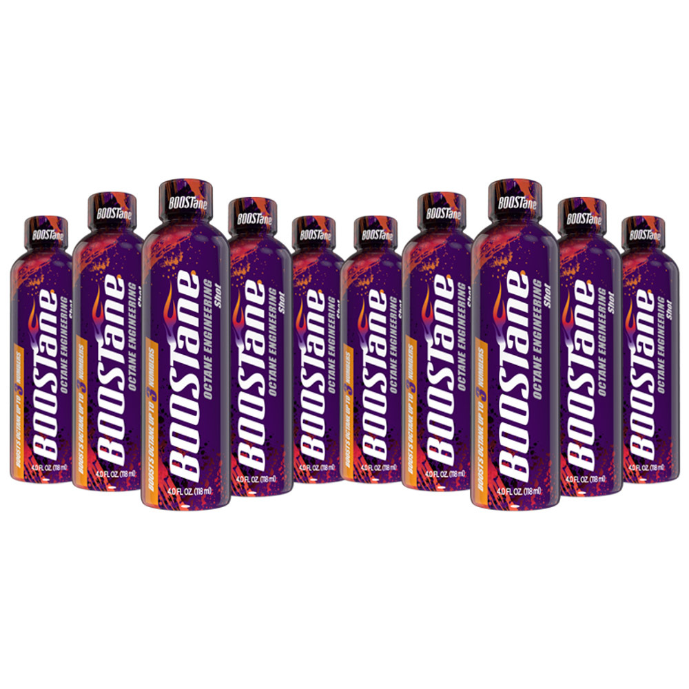 BOOSTane Fuel Additive, Premium, Octane Booster, 16.00 oz Bottle, Gas, Case of 8