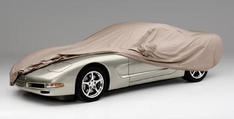 C6, C6/Z06, Grand Sport, ZR1 Corvette CoverCraft Dustop Car Cover, Tan Color