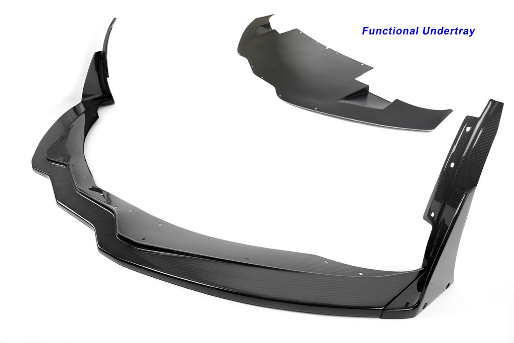 APR Carbon Fiber Front Airdam Track Pack W/Undertray Corvette C7 Z06 2015-2019