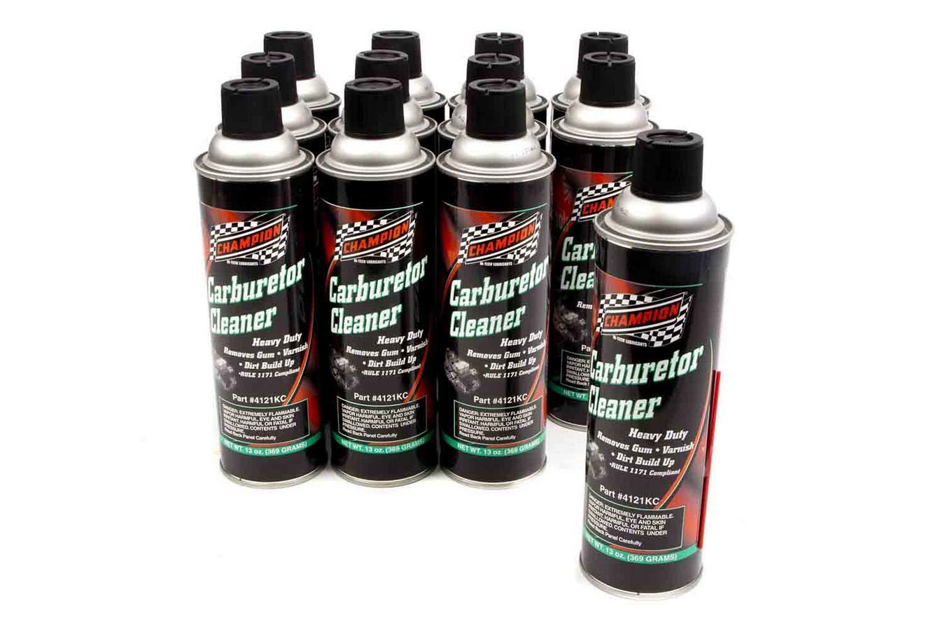 CHAMPION BRAND, Carburetor Cleaner 12x13 oz.