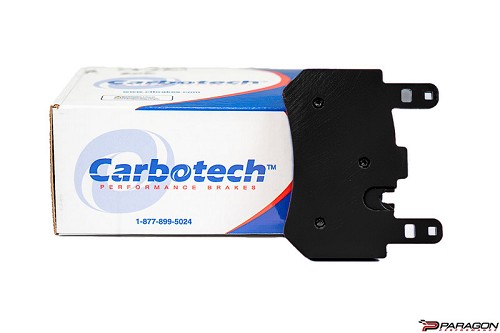 Carbotech Ax6 C8 Z06 Corvette Rear Brake Pads - Iron Rotors