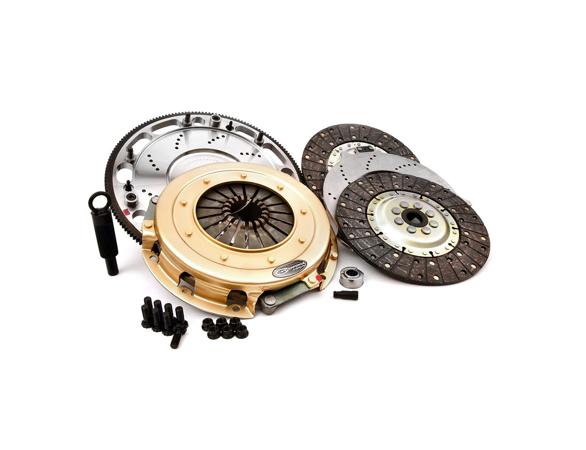 CENTERFORCE Clutch Kit SST Dual Disc 10.40 in Diameter 1 in x 23 Spline Solid Hu