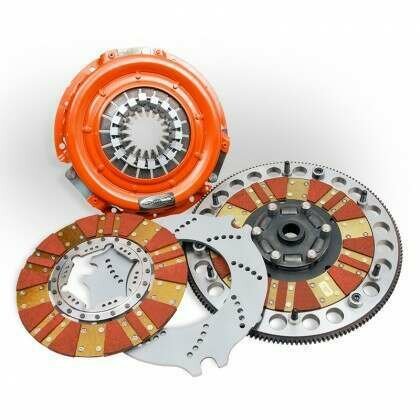 CENTERFORCE Clutch Kit DYAD DS Twin Disc 10.40 in Diameter 1 in x 23 Spline Spru