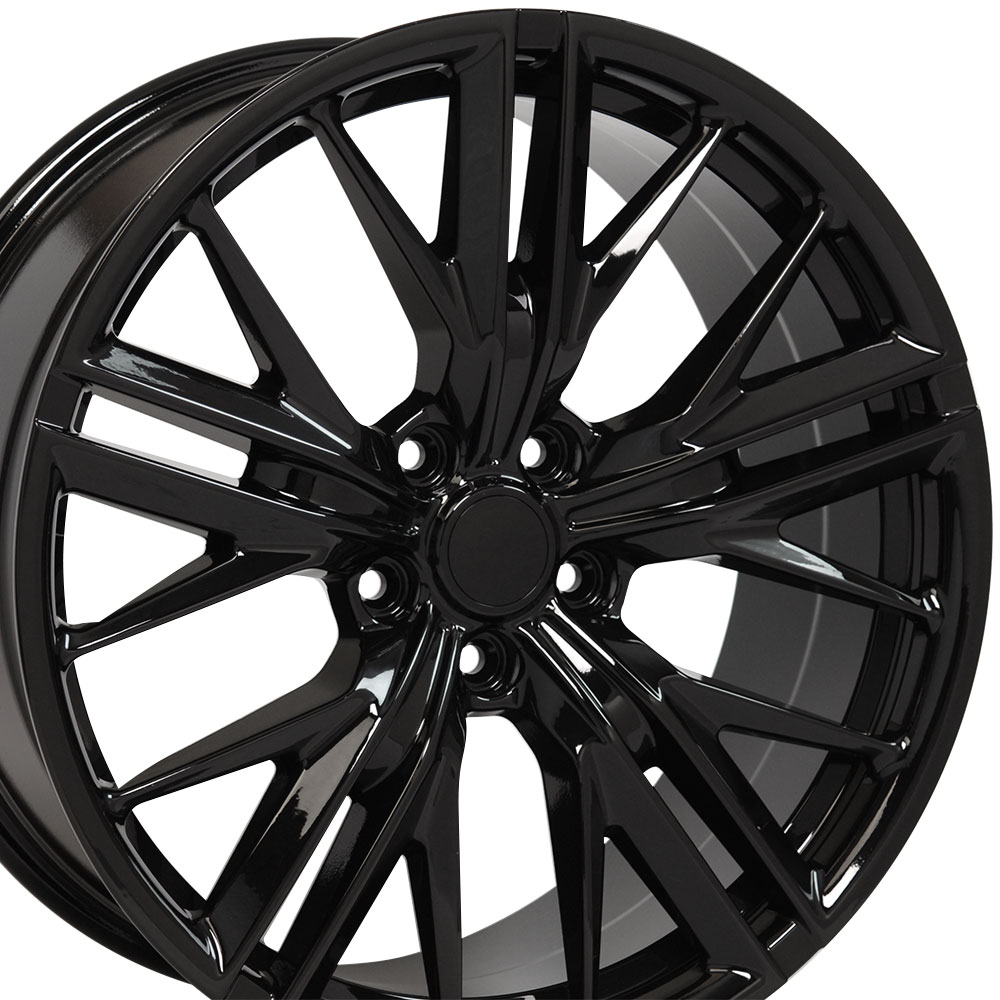 Chevrolet Camaro 2010-2019 20" ZL1 Style Wheel fits Camaro Black Finish 20"x9.5"