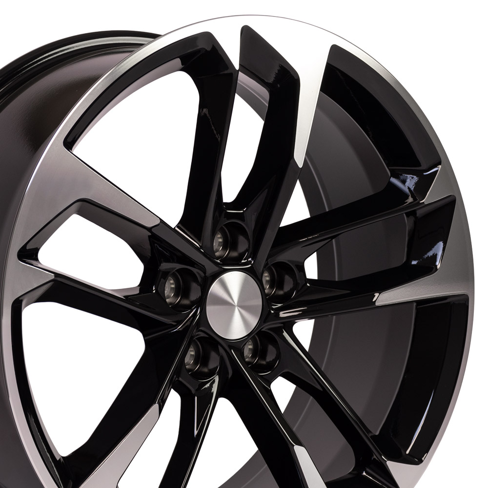 Chevrolet Camaro 2010-2019 20" CV29  Wheel fits Camaro 50th Black Machined Finish 20"x9.5"