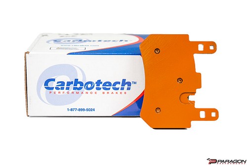 Carbotech Xp10 C8 Z06 Corvette Rear Brake Pads - Iron Rotors