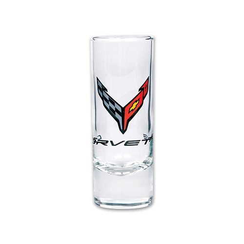 C8 Corvette 2020 -Up, SOUVENIR GLASS