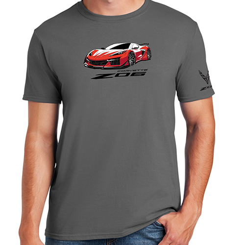 Corvette Apparel C6 Corvette T Shirts Chevy Shirt C-6 Z06 Chevrolet Vette  Tee