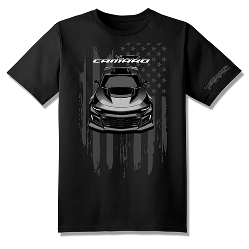 CAMARO Panther on Chest T-Shirt  FRONT VIEW