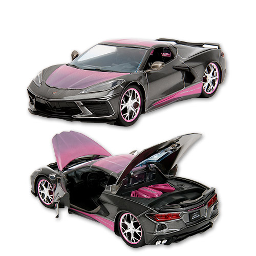 1:24 2020 Corvette Stingray Pink Slips Diecast