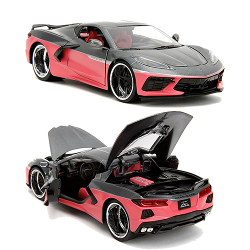 1:24 2020 Corvette Stingray Pink Slips Diecast