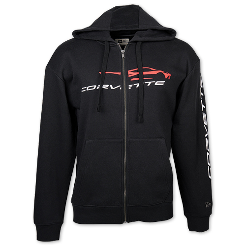 C8 Corvette, Gesture New Era Premium Hoodlie, Pullover