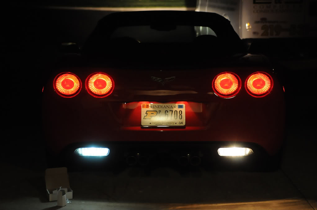 C6 or Z06 Corvette 3157 Reverse Lights 24 watt CREE SMT LED Tower