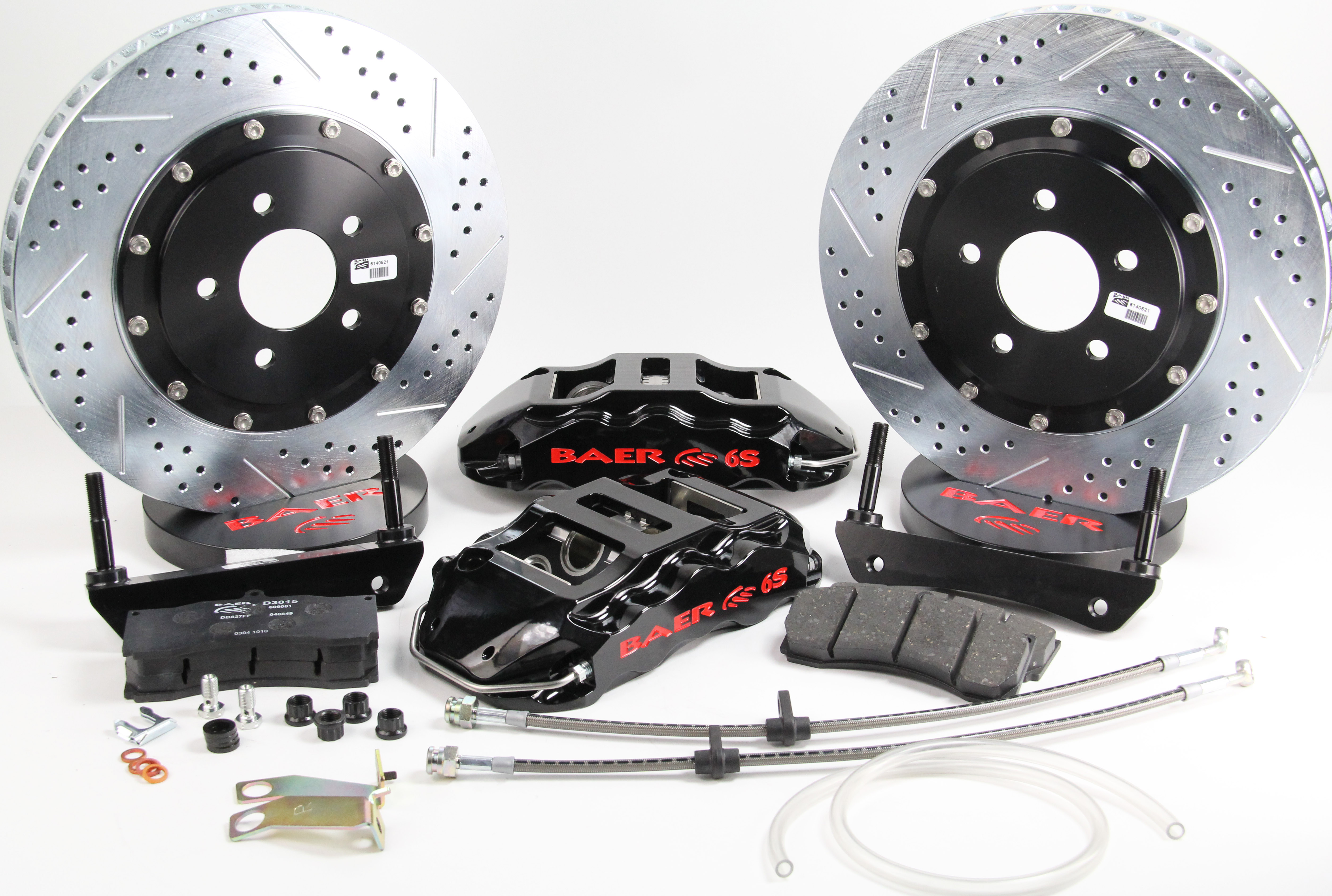 BAER Front 2010-2015 Chevrolet Camaro SS Brake Components Extreme+ Brake System Front Ext+ FB no hub