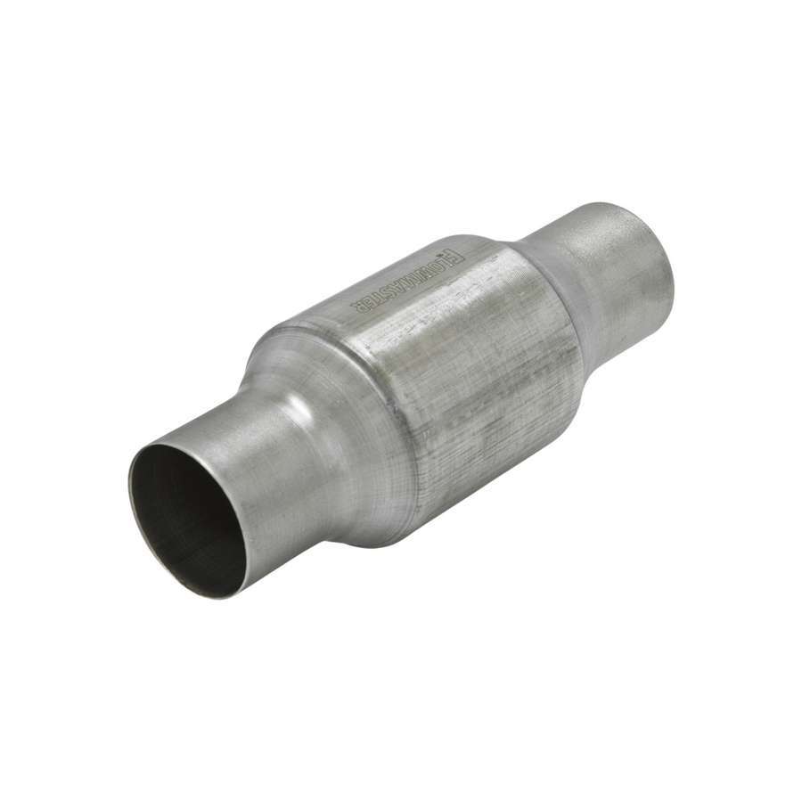 Catalytic Converter, 223 Series, 2.5 in Inlet, 2.5 in Outlet, Round, 4 in Case, 10.5 in Long, Stainless, Natural, Each