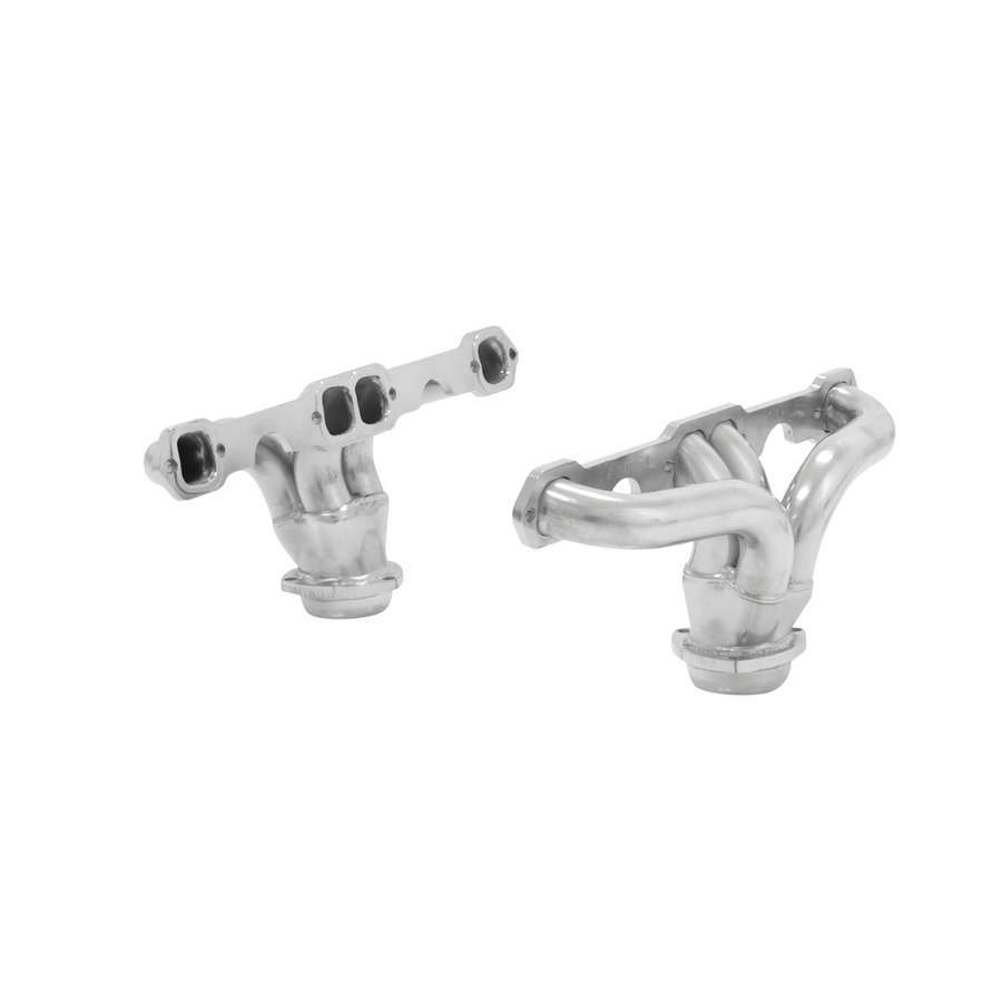 FLOWMASTER Headers, Scavenger Series, 1-5/8" Primary, 3" Ball Flange, Stainless, Metallic Ceramic, Small Block Chevy, Kit