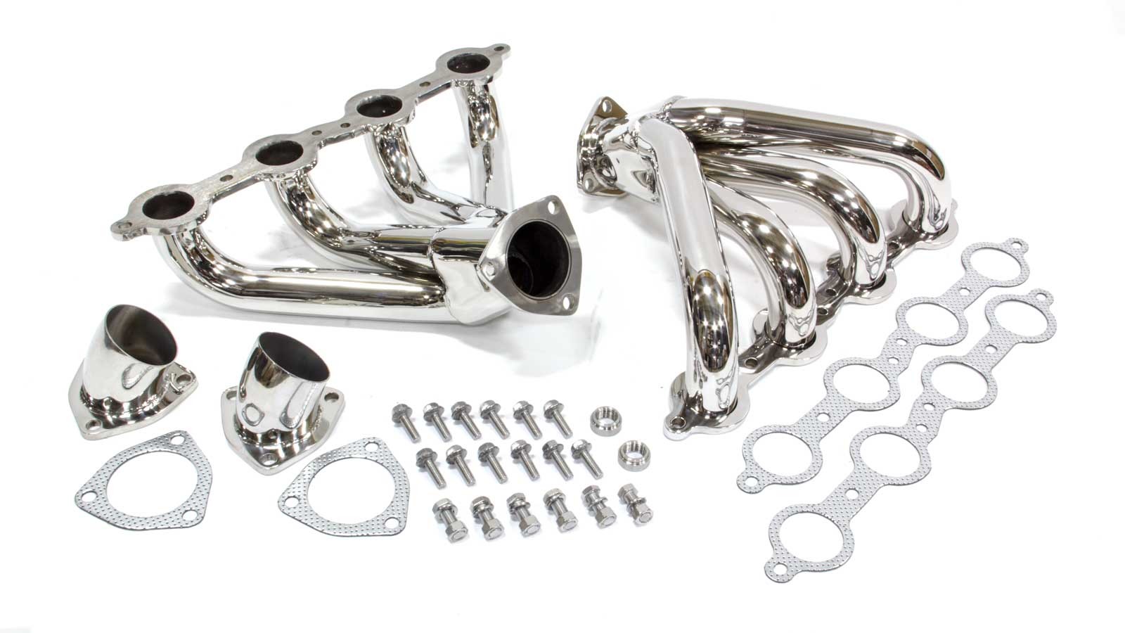 FLOWTECH Headers Chevy LS Engine Block Hugger Style, 1-3/4 in Primary, 2-1/2 in