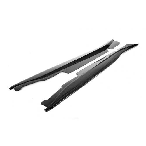 C7 Corvette Z06 APR Real Carbon Side Rocker Extensions, Side Skirts 2015-Up