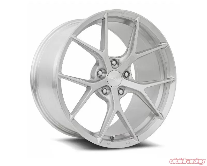 MRR Forged FS06 Wheel Set 20x9, 21x12 Brushed Clear Chevrolet Corvette C8 Stingray 2020-2024