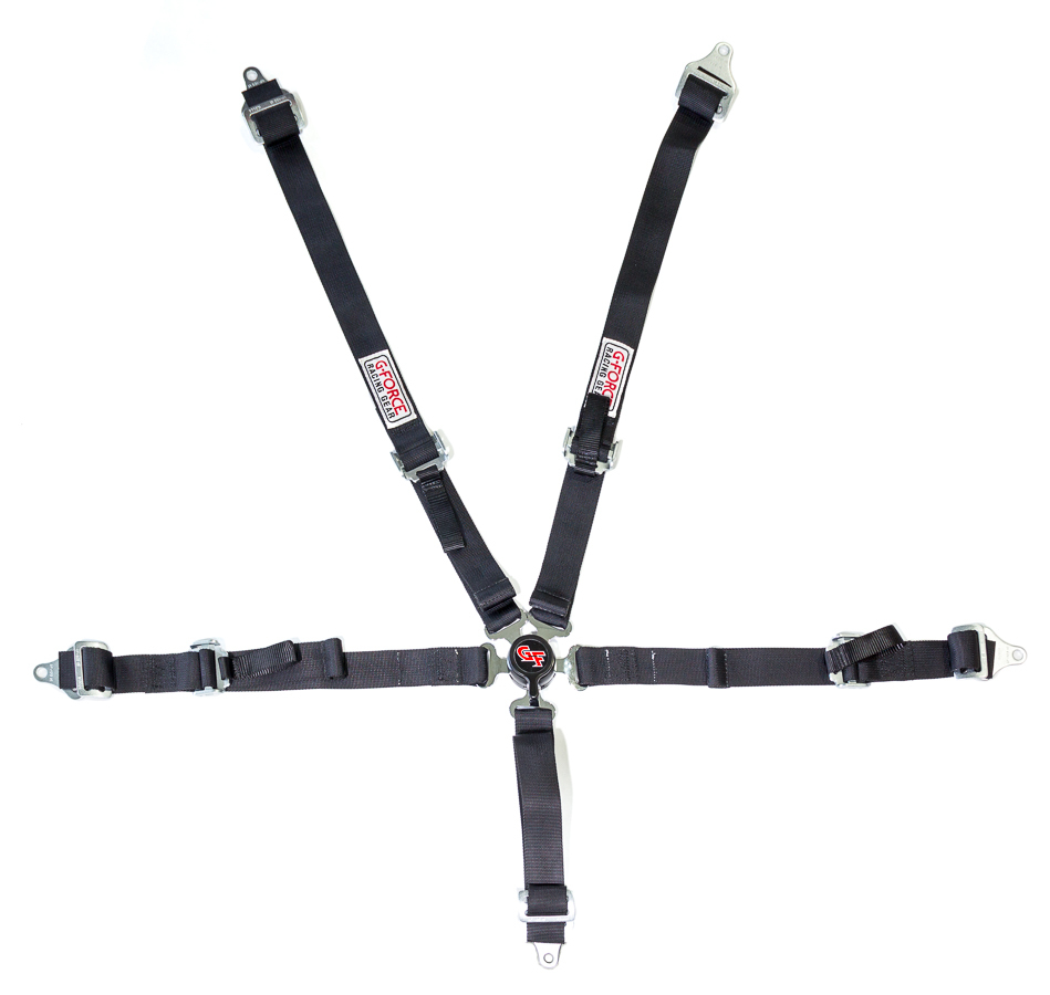 G-FORCE Harness Camlock Junior Black 5-pt