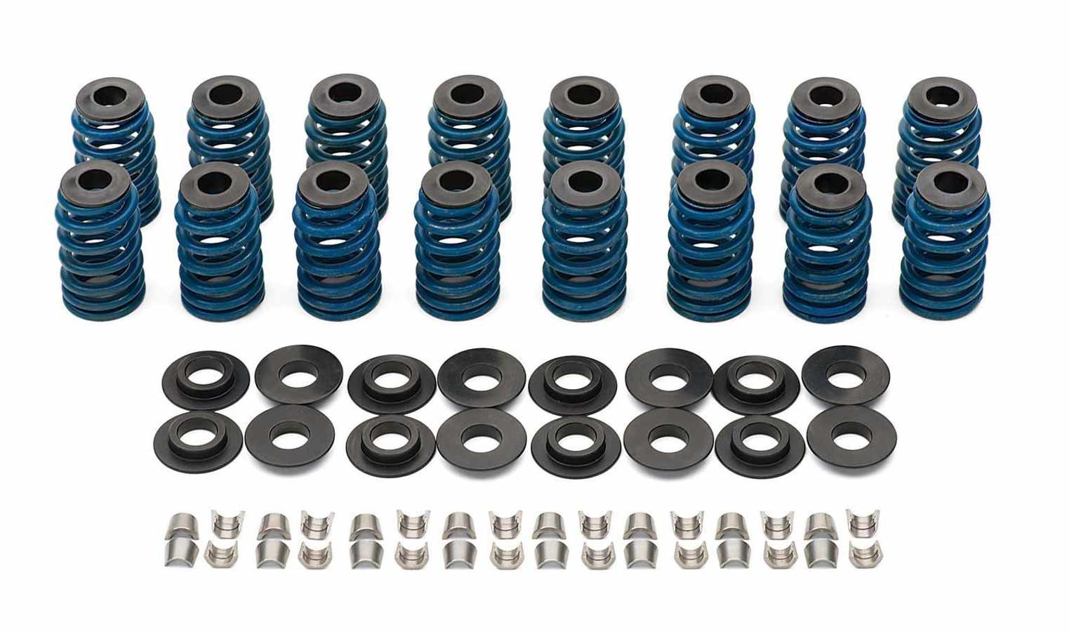 GM Performance, Valve Spring Beehive Conversion Kit,  Springs/Seats/Retainers/Locks,  GM Performance Fast Burn Head,  Small Bl