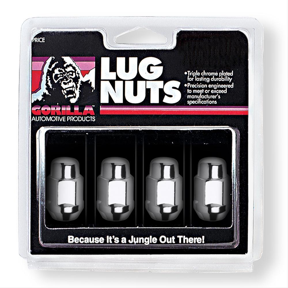 GORILLA 41177B 4 Lugnuts Acorn Bulge 7/16