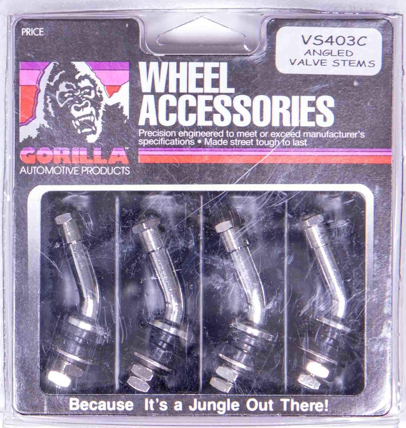 GORILLA VS403C Angle Valve Stems 4 Pack