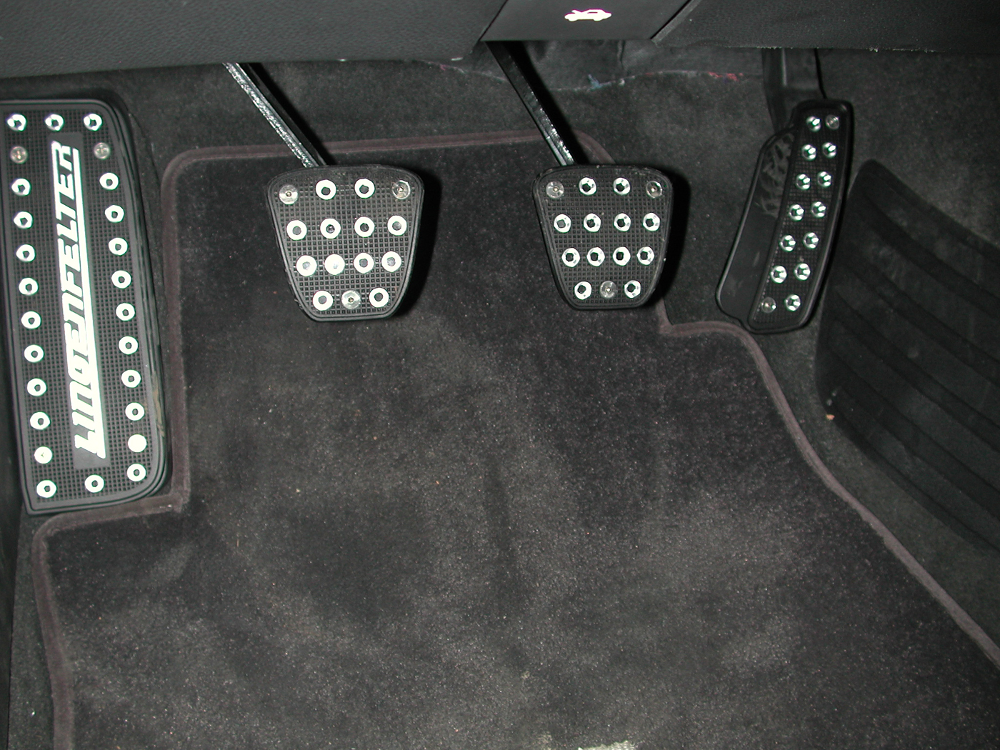 Lingenfelter Logo Camaro SS CNC Billet Brake, Clutch & Gas Pedals Set AT 2010-2014