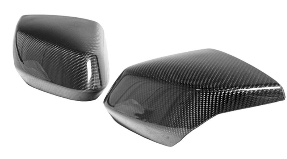 20-25+ C8 Corvette Carbon Fiber Full Replacement Mirror Covers - EOS