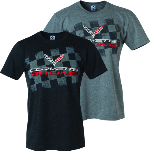 C7 Corvette CORVETTE RACING Flag Short Sleeve T-Shirt