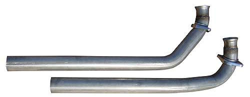 Intermediate Pipe, 2.5 in Diameter, Stainless, Pontiac V8, Pontiac Passenger Car