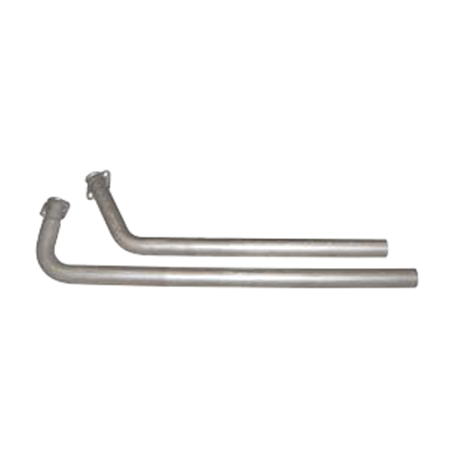 Intermediate Pipes, 2.5 in Diameter, Stainless, Natural, Pypes Exhaust, Stock 3-