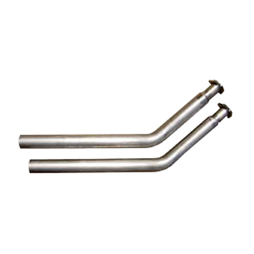 Intermediate Pipes, 2.5 in Diameter, Stainless, Natural, Pypes Exhaust, Stock 3-