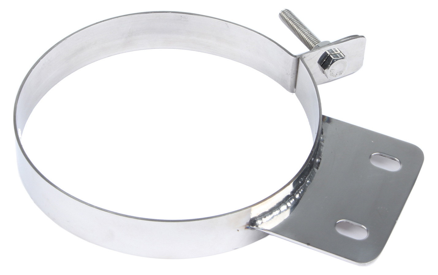 Exhaust Clamp, Stack Clamp, 6 in Diameter, Stainless, Polished, Each Pypes