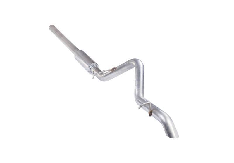 Exhaust System, Cat-Back, 2.5 in Tailpipe, Stainless, Natural, Jeep Wrangler JK