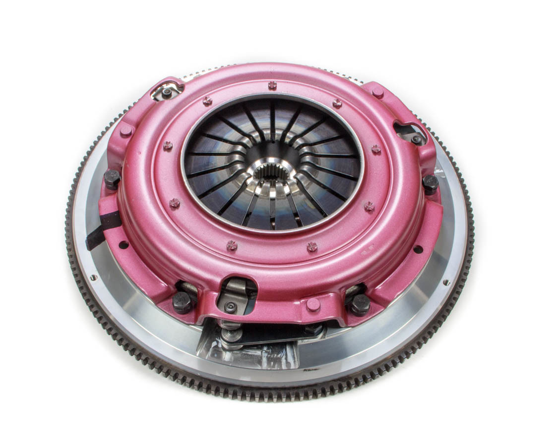 RAM Clutches Clutch Kit, Force 9.5, Twin Disc, 9-1/2" Dia. 1-1/8" x 26 Spline, Multi-Hub, Flywheel, Organic, GM LS-Series,