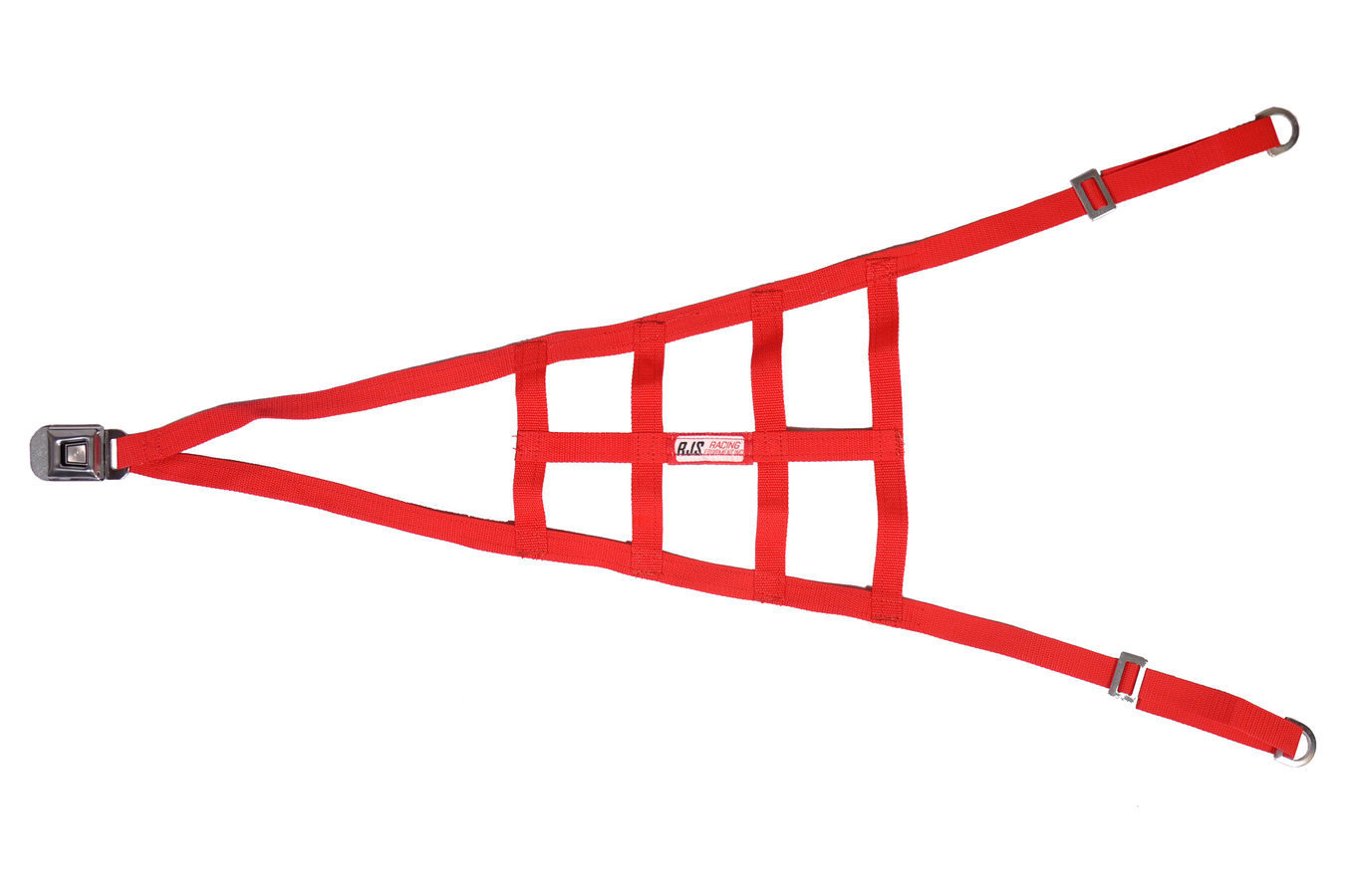 RJS, Sprint Car Cage Net-Red Non-SFI