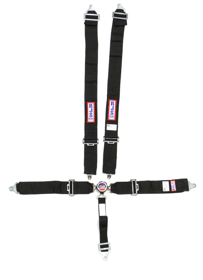 RJS, 5 PT Harness System Q/R Bk Ind Bolt 2in Sub