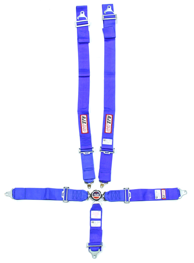 RJS, 5pt Harness System Q/R Blue Ind Wrap 3in Sub