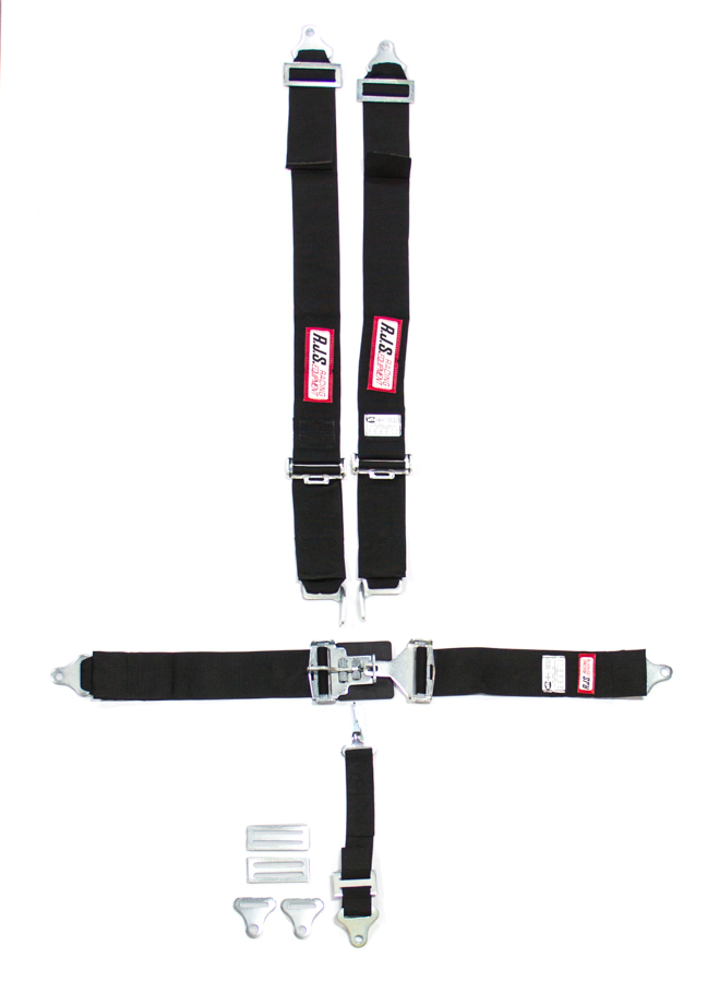 RJS, 5-Pt Harness System BK Ind Bolt In Mt 2in Sub