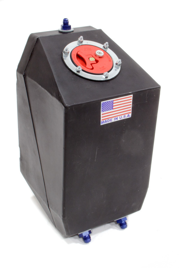 RJS, Fuel Cell 4 Gal Blk Drag w/Aircraft Cap