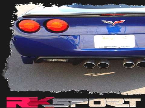 Chevy Corvette C6 Rear Left Canard, Urethane, Fits all 05-13 models