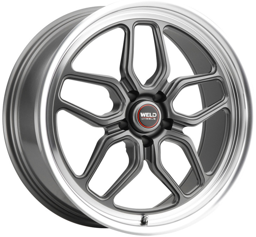 20-25+ C8 Corvette Laguna Street 20x12" +52 Rear Wheel (Gloss Gunmetal Milled) -