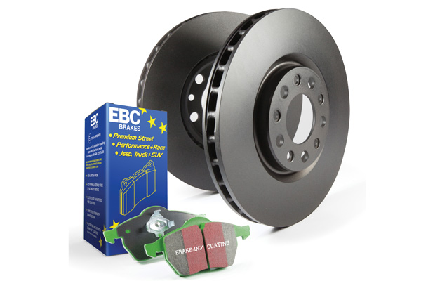 1998-2002 Chevrolet Camaro Base,  3.8, V6  S11KF Kit Number FRONT Disc Brake Pad and Rotor Kit DP21239+RK7005, S11KF1126